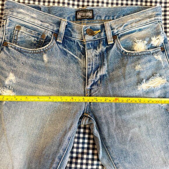 Moussy Vintage Distressed Cropped sz 26 - Picture 12 of 16
